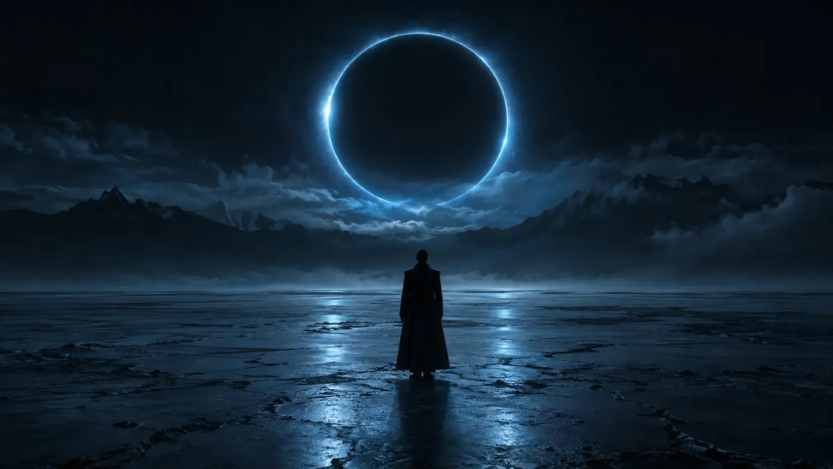 Beyond the eclipse, an original AI-generated cinematic concept